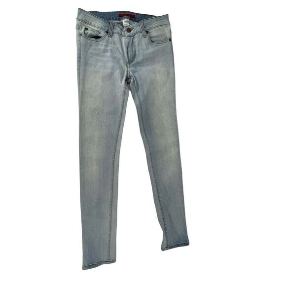 GJG Jeans Light Wash Skinny Stretch Fit Blue Juniors Size 9 Casual Pants Denim - Picture 1 of 5